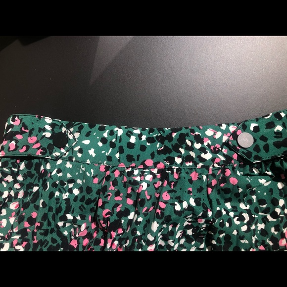 NWT Topshop Painted Spot Pleated Midi Skirt US 4 - Picture 6 of 6